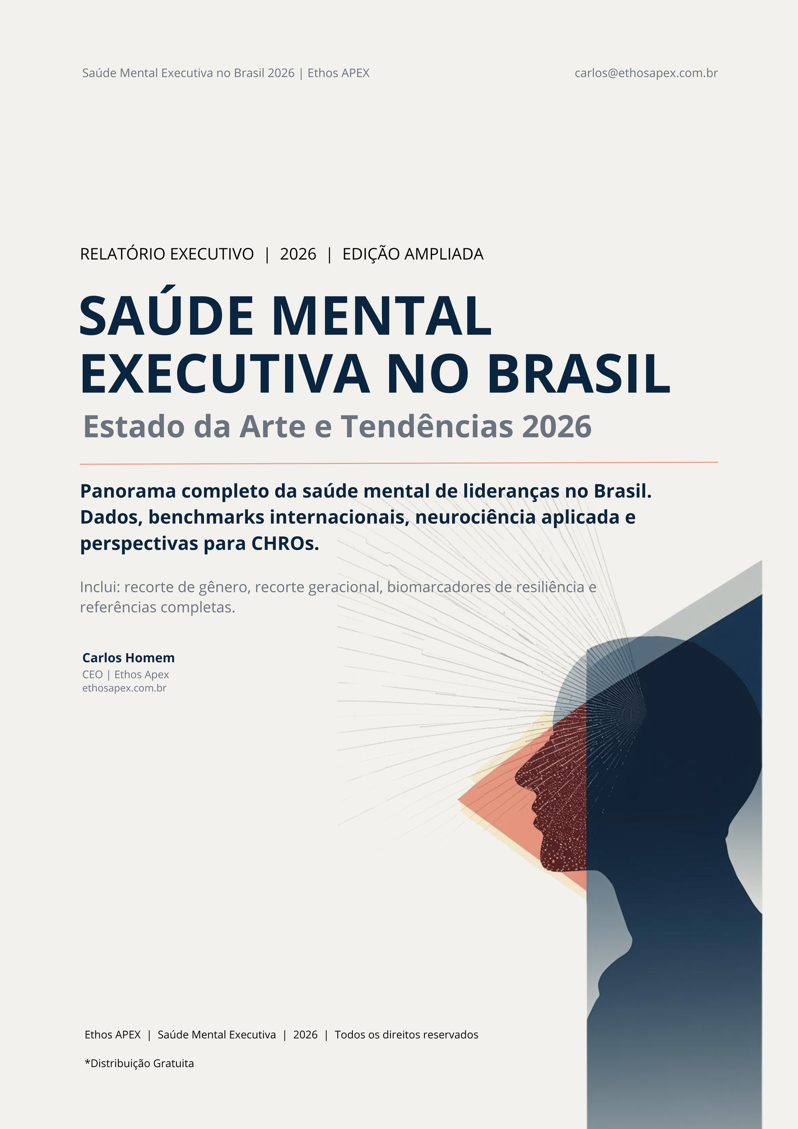 Relatório Saúde Mental Executiva Brasil 2026 — Ethos Apex