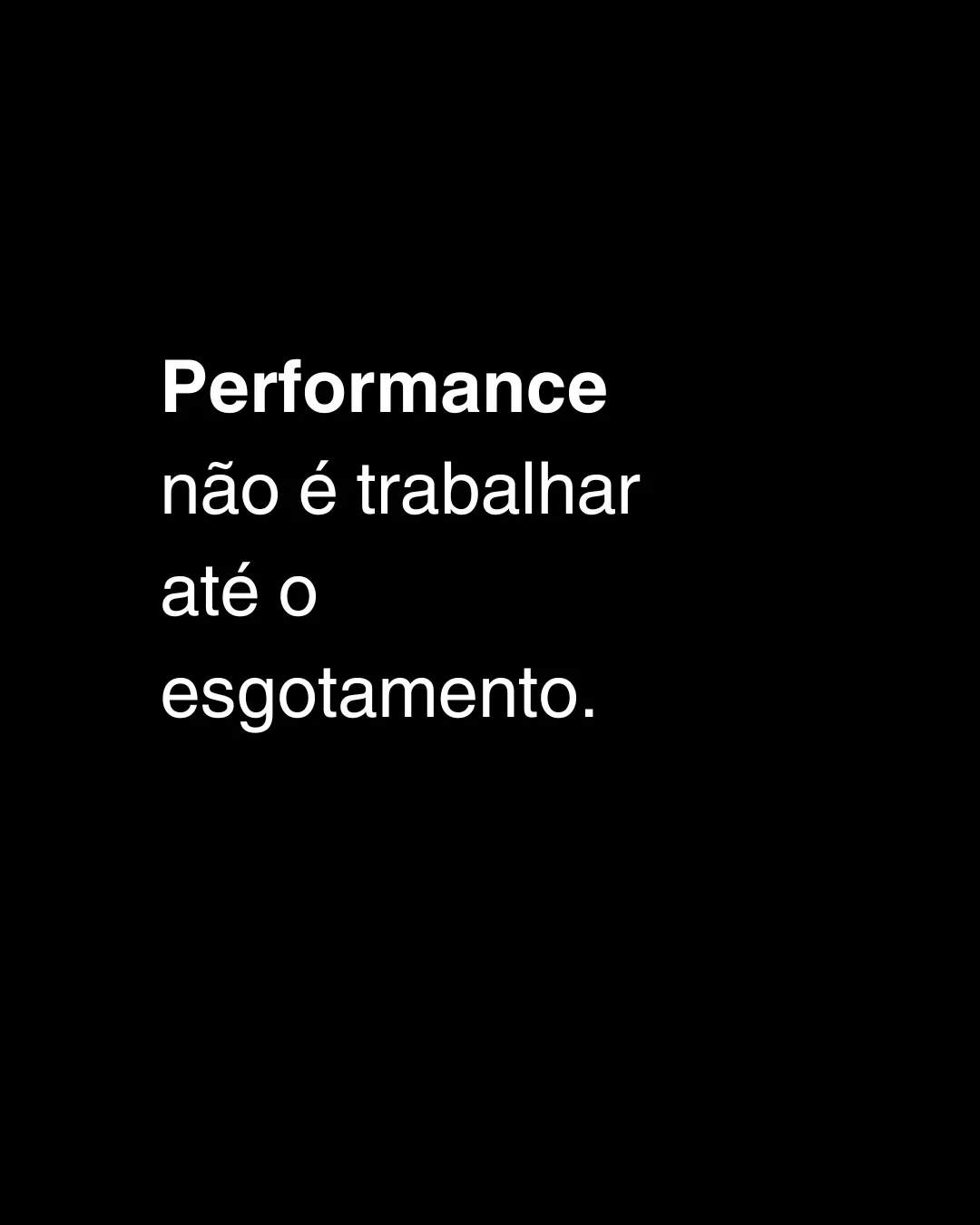 Performance blindada